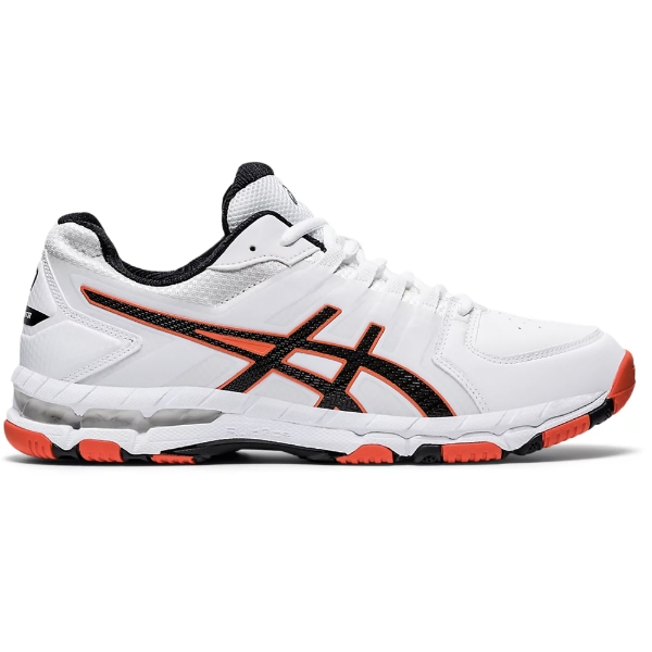 Asics Gel-540 TR Leather (2E) Wide Mens Cross Training Shoes: White/Black |  Mike Pawley Sports