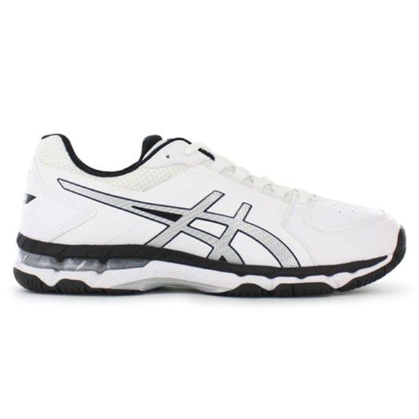 Asics Gel-540 TR Leather (2E) Wide Mens Cross Training Shoes: White/Silver/ Black: US 11 | Mike Pawley Sports