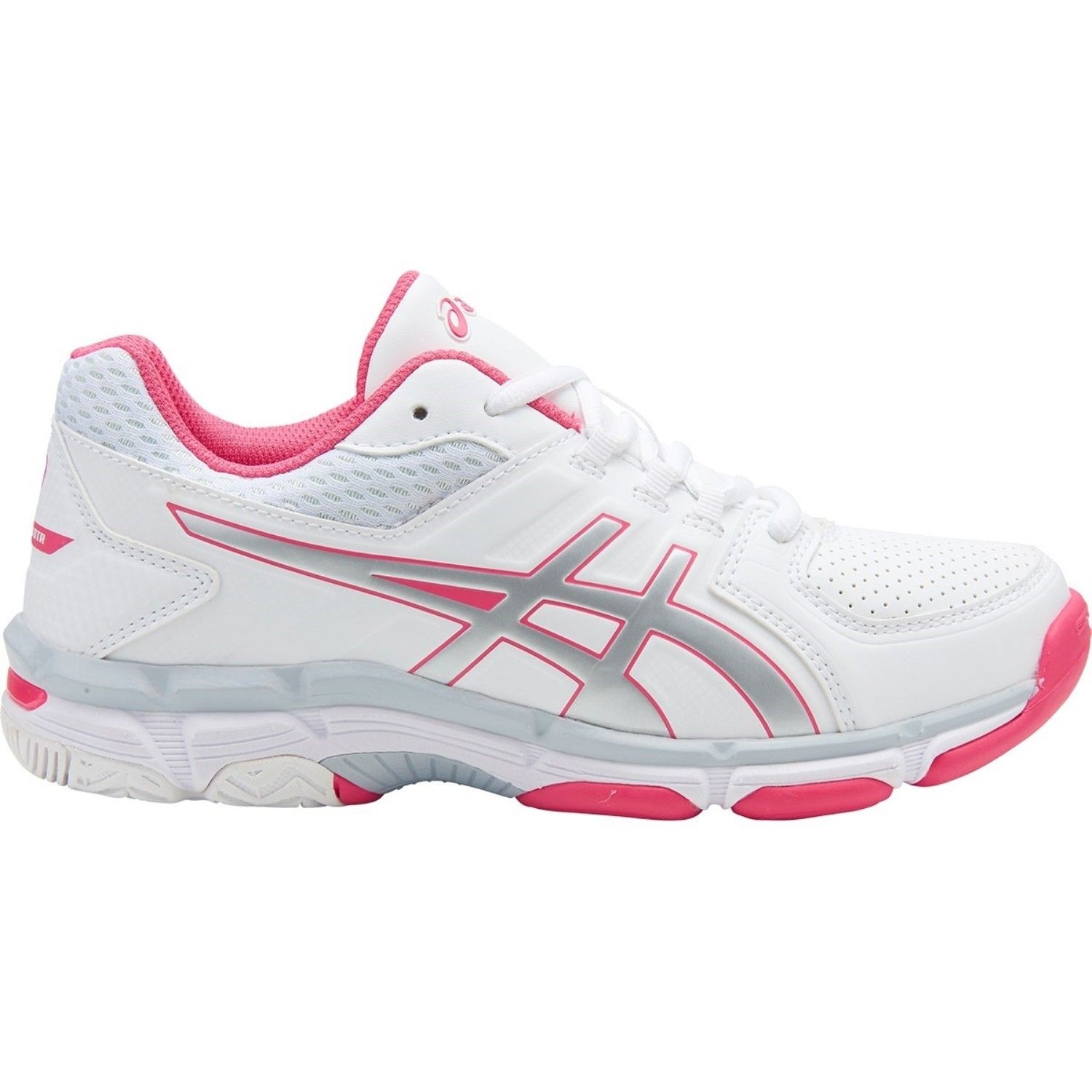 Asics Gel-540TR GS Girls Cross Training Shoes: White/Silver/Rouge Red ...