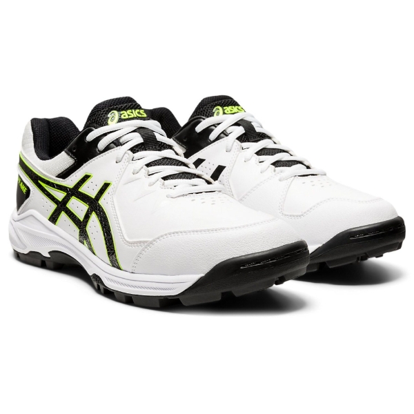 Asics Gel-Peake 6 Senior Rubber Cricket Shoes: White/Black | Mike Pawley  Sports