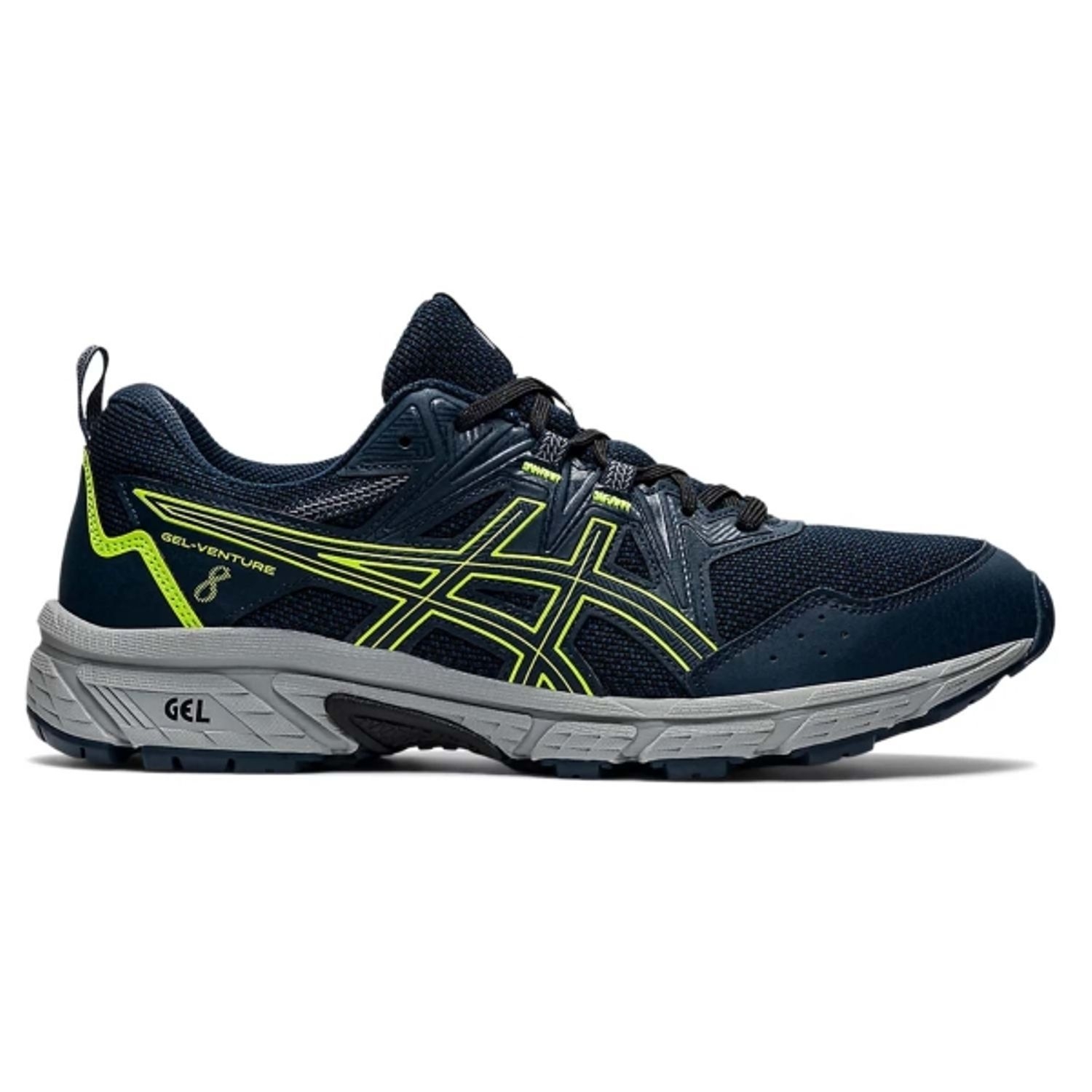 Asics Gel-Venture 8 (4E) Extra Wide Mens Trail Running Shoes: French ...