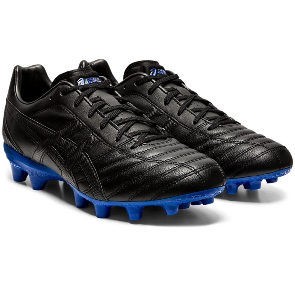 blue asics football boots