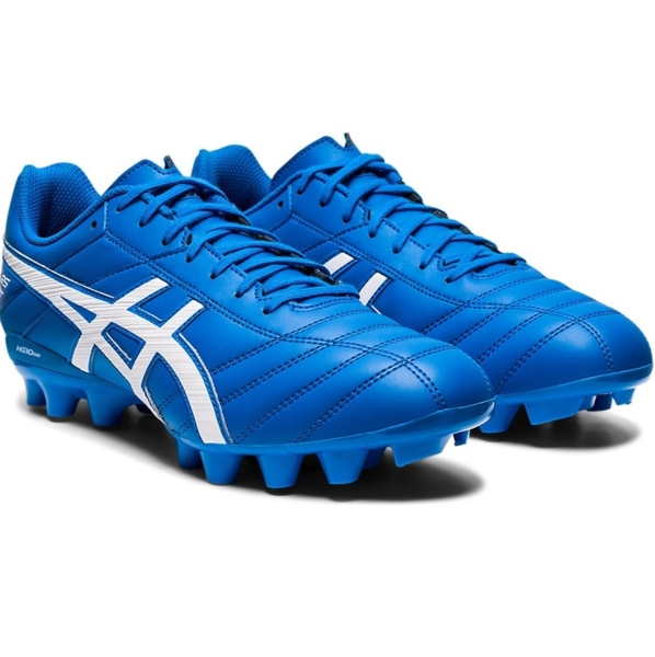 blue asics football boots