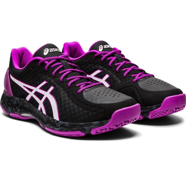 purple netball shoes