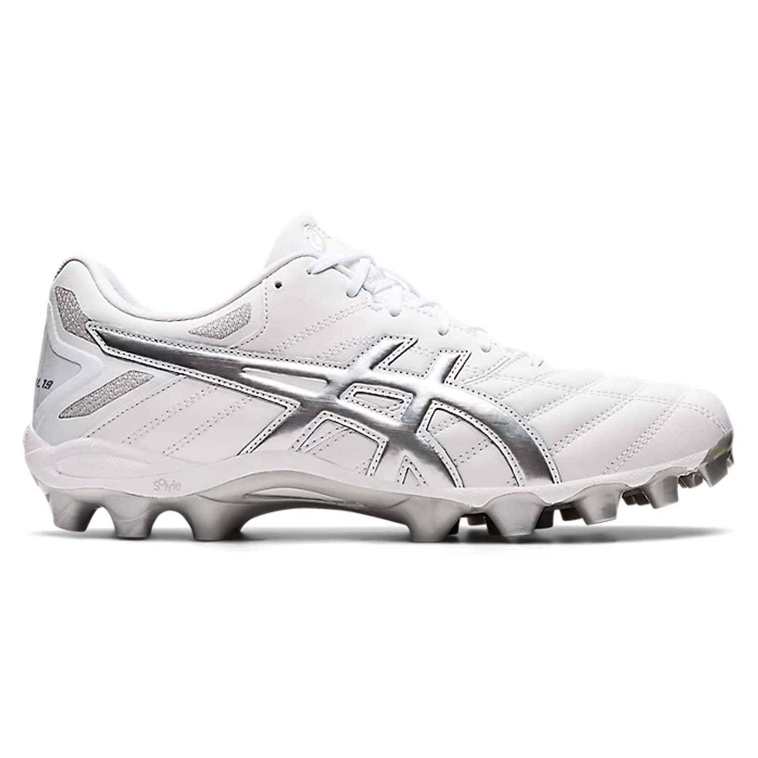Asics SNR Gel-Lethal 19 Football Boots: White/Pure Silver | Mike Pawley ...