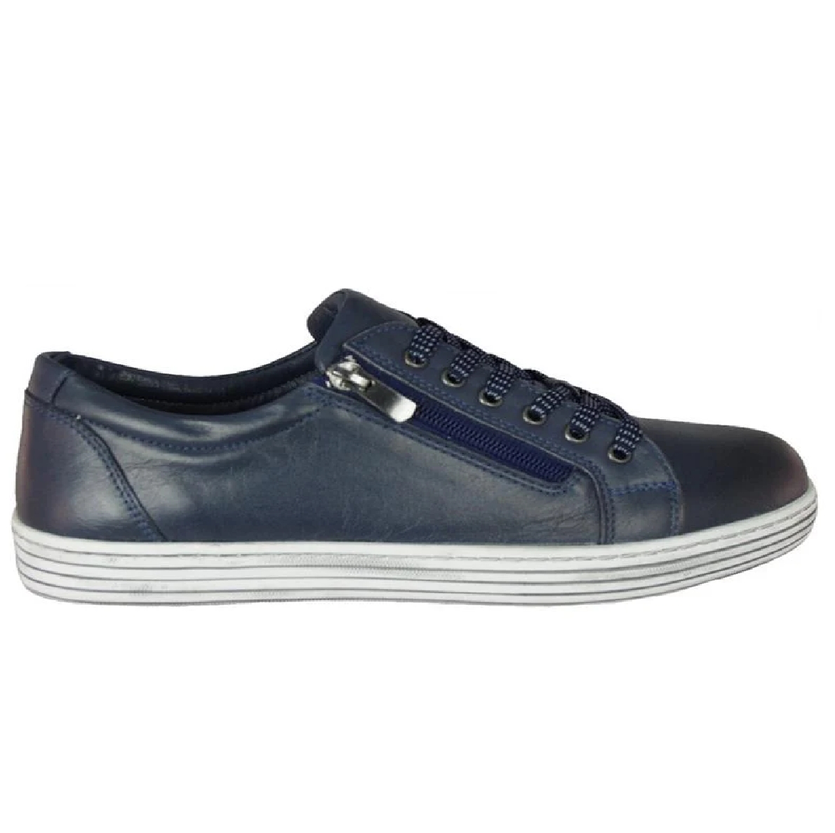 Cabello Unity Womens Casual Shoes: Navy | Mike Pawley Sports