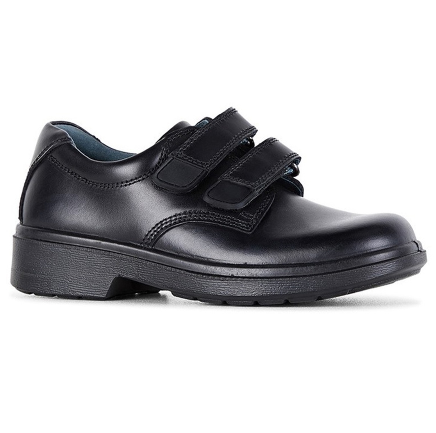Clarks Denver JNR School Shoes: Black 