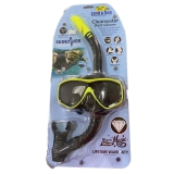 Land And Sea Wide Angle 'Hayman' Silicone Adults Mask and Snorkel Set 