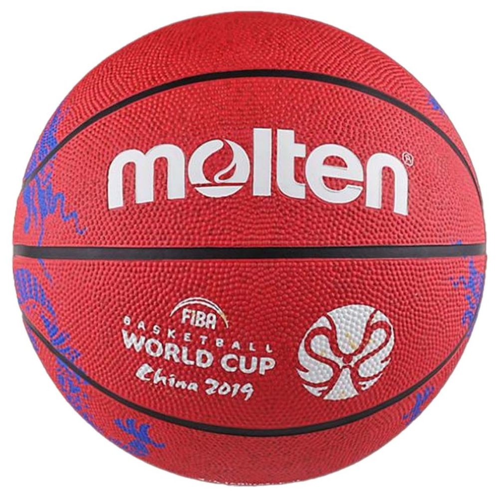 Molten B7C1600 FIBA World Cup China 2019 Basketball Size 7 Blue 