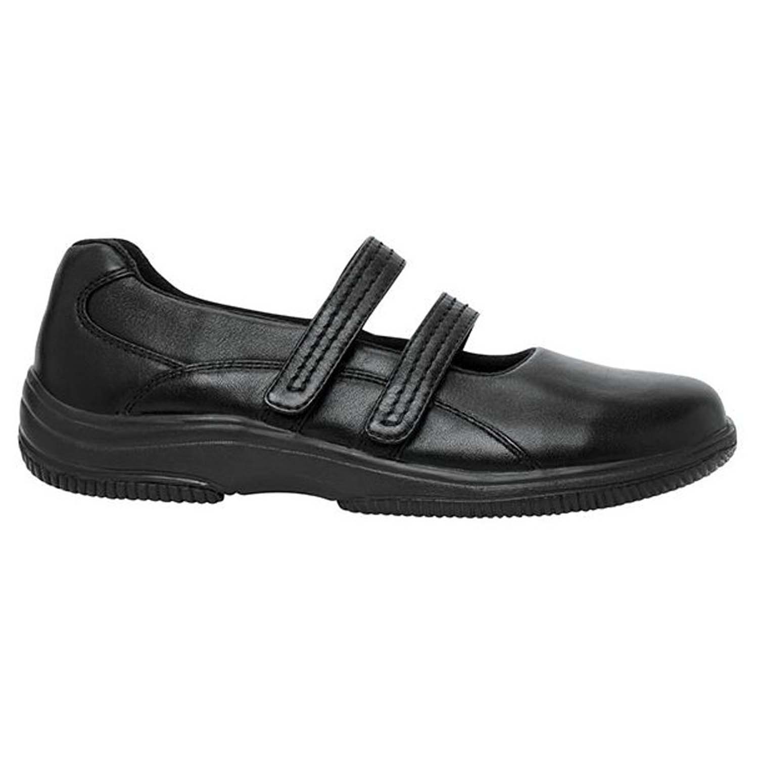 Propet Twilite Walker (D) Womens Strap Walking Shoes: Black | Mike ...