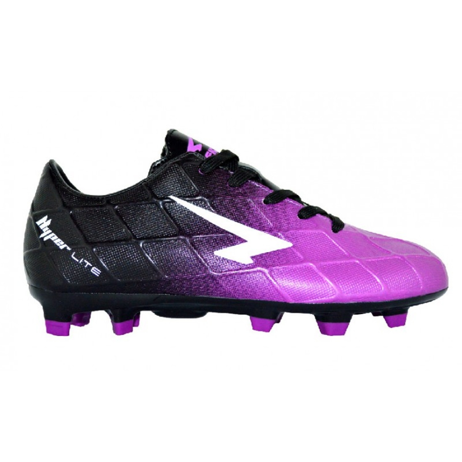 purple football boots